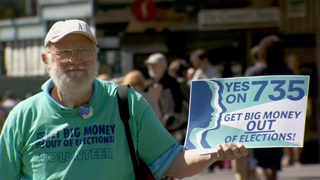 Image of grassroots activist in Seattle, Wash.