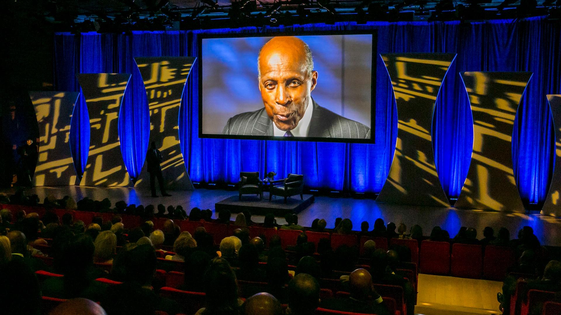 A video appearance from Vernon Jordan