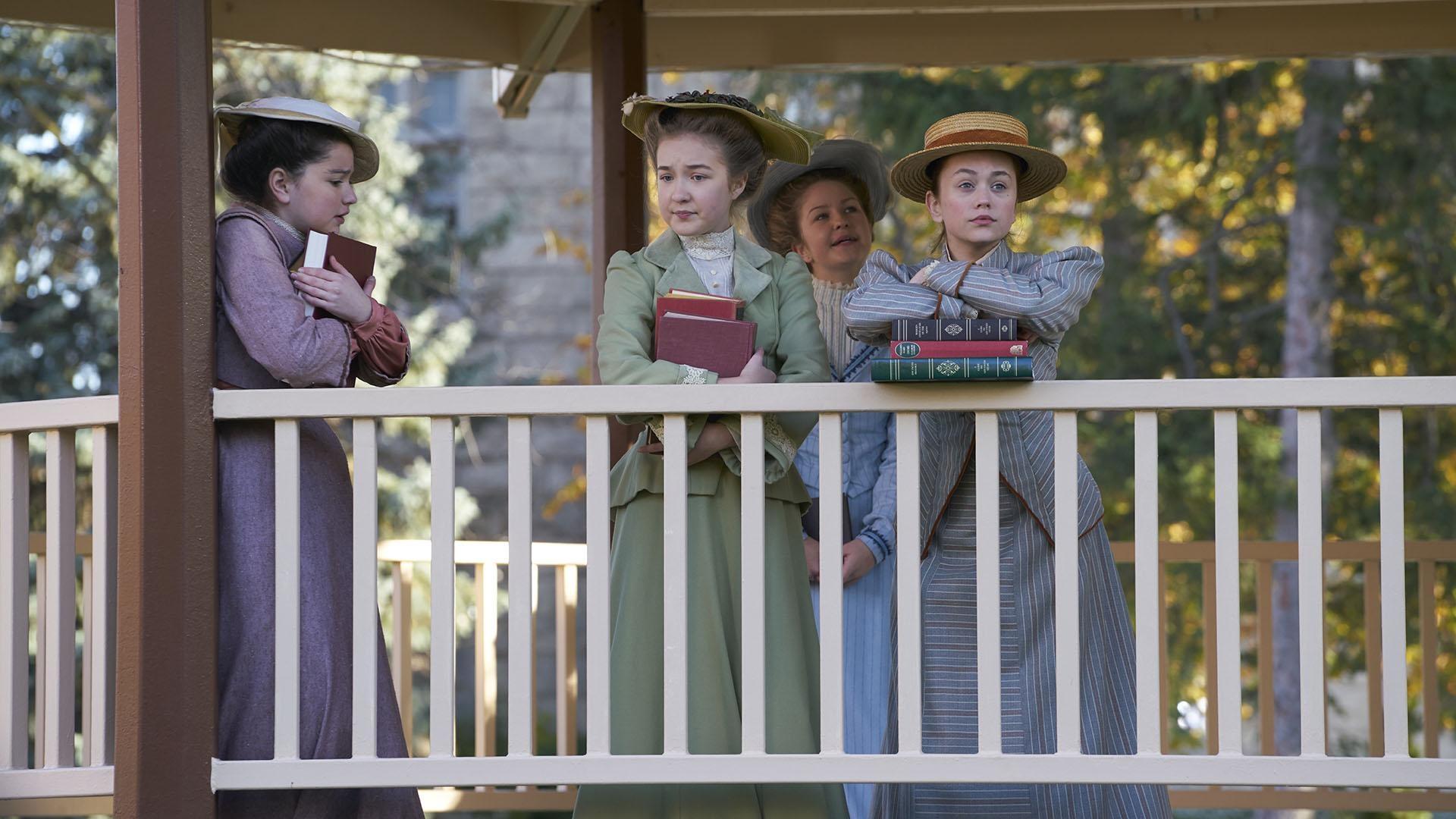 Anne Shirley and her classmates.