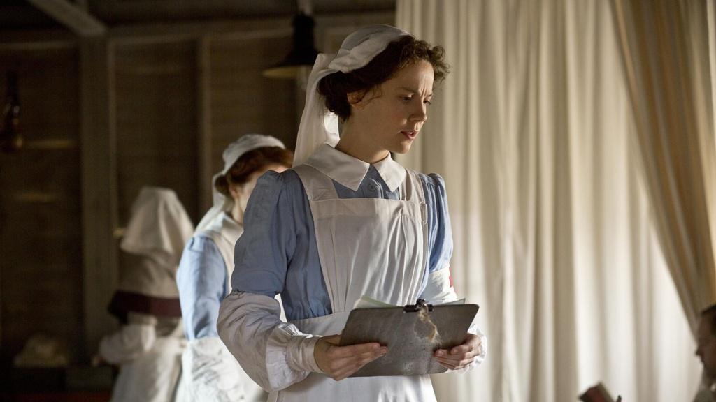 Flora Marshall (Alice St. Clair) in a scene from Episode 6.