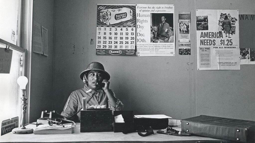 Image of Maria Moreno speaking on phone