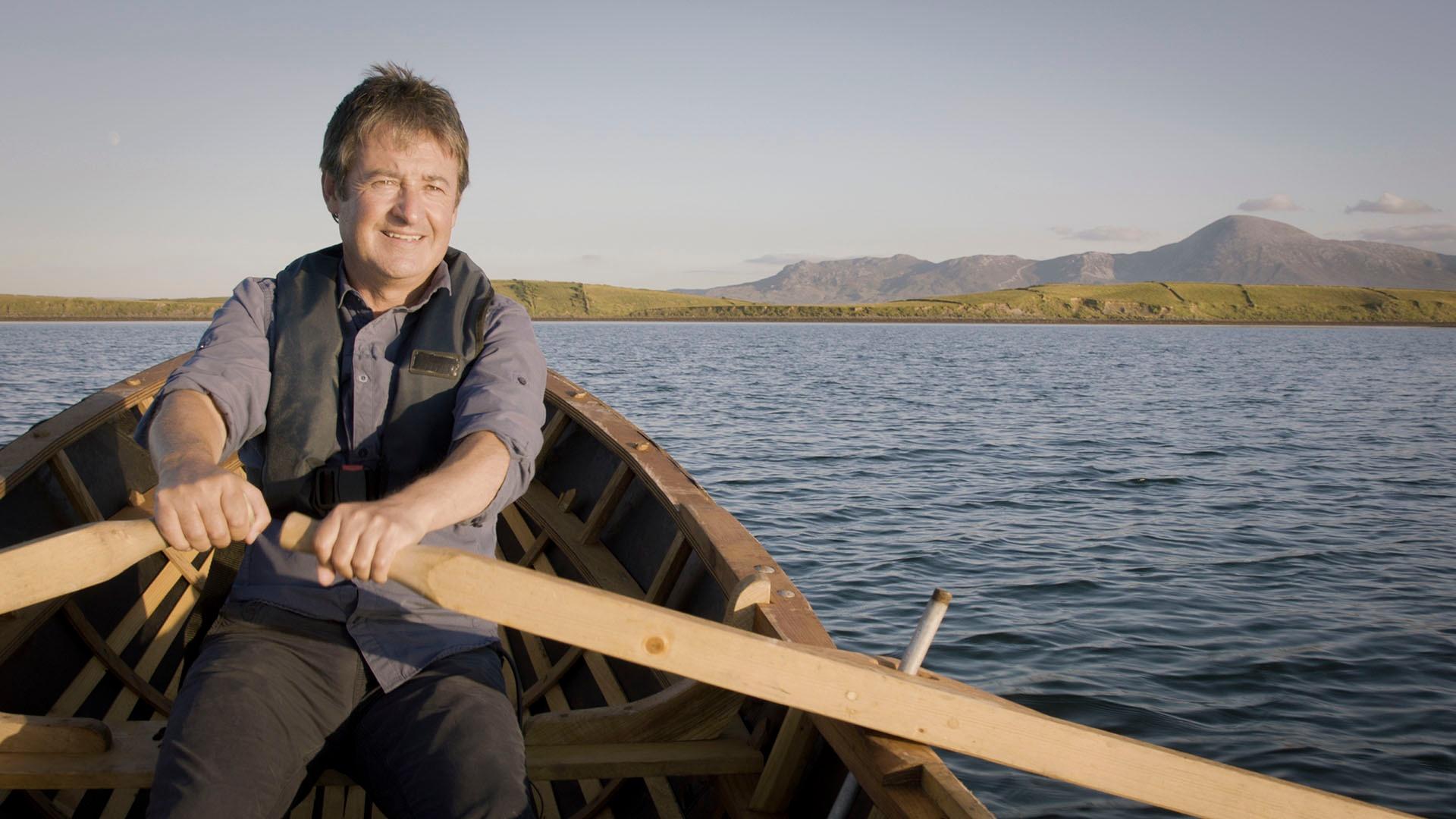 Host Colin Stafford-Johnson exploring Clew Bay, Co. Mayo.