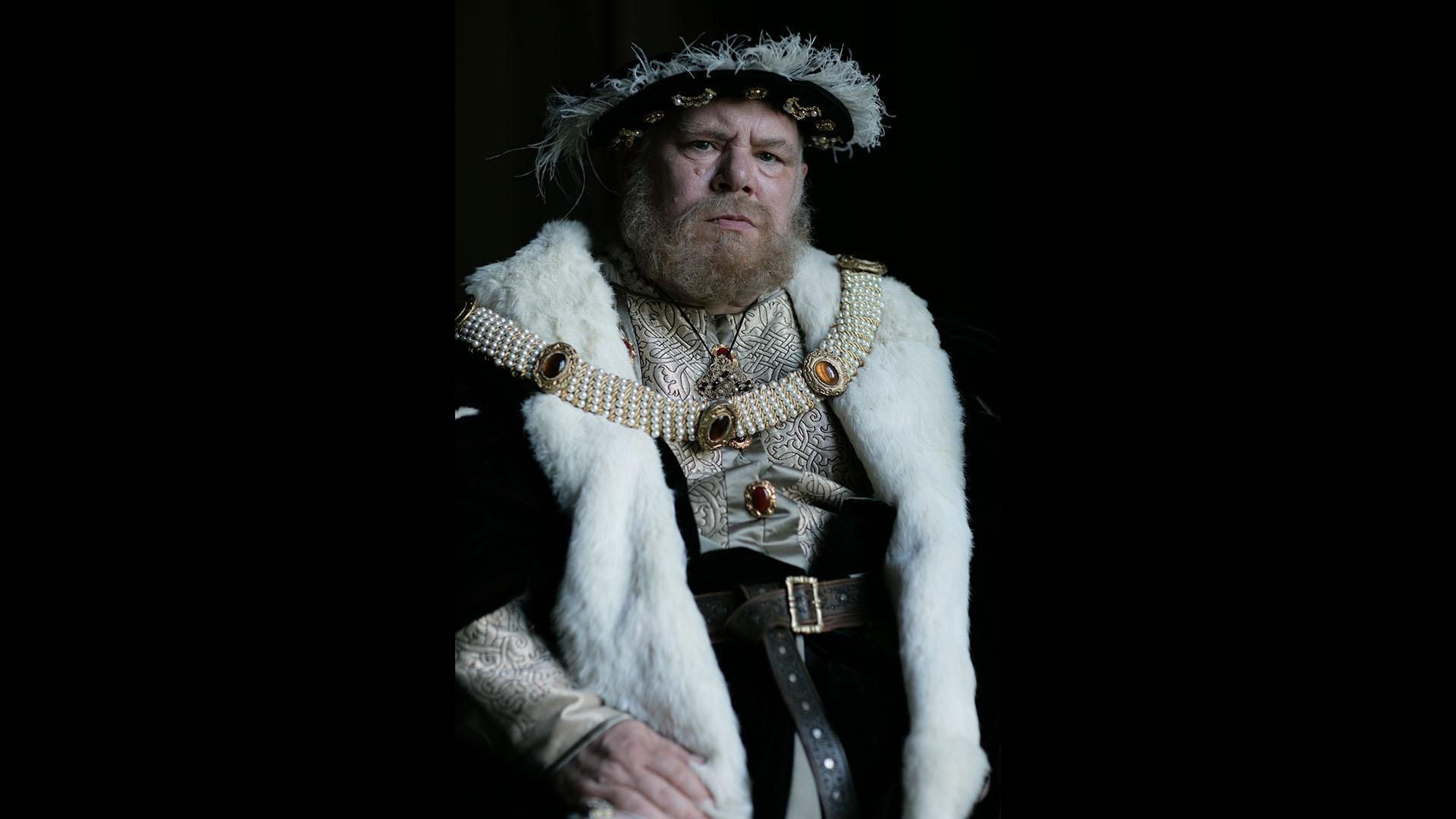 Portrait of Older King Henry VIII (Richard Ridings)