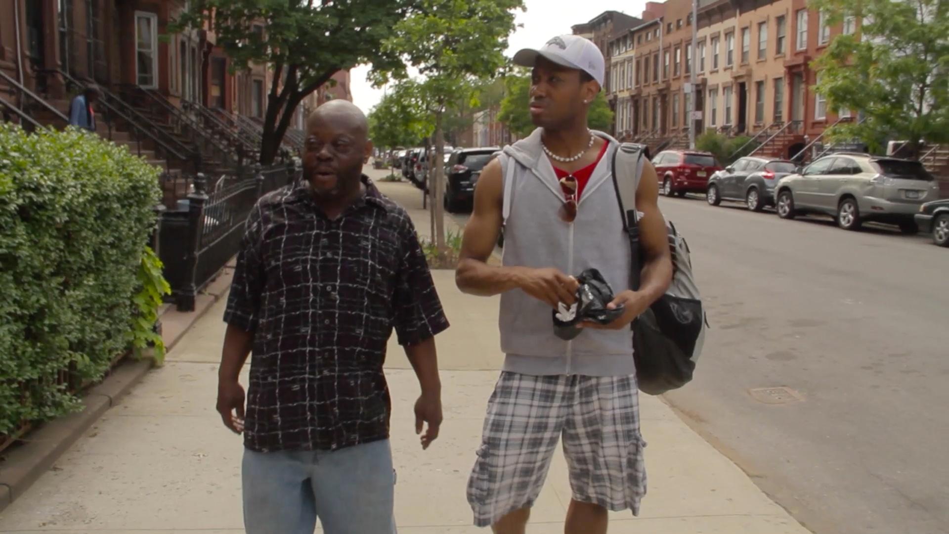 Fredrick Davis revisits the Brooklyn neighborhood where he spent his first four years with his dad.
