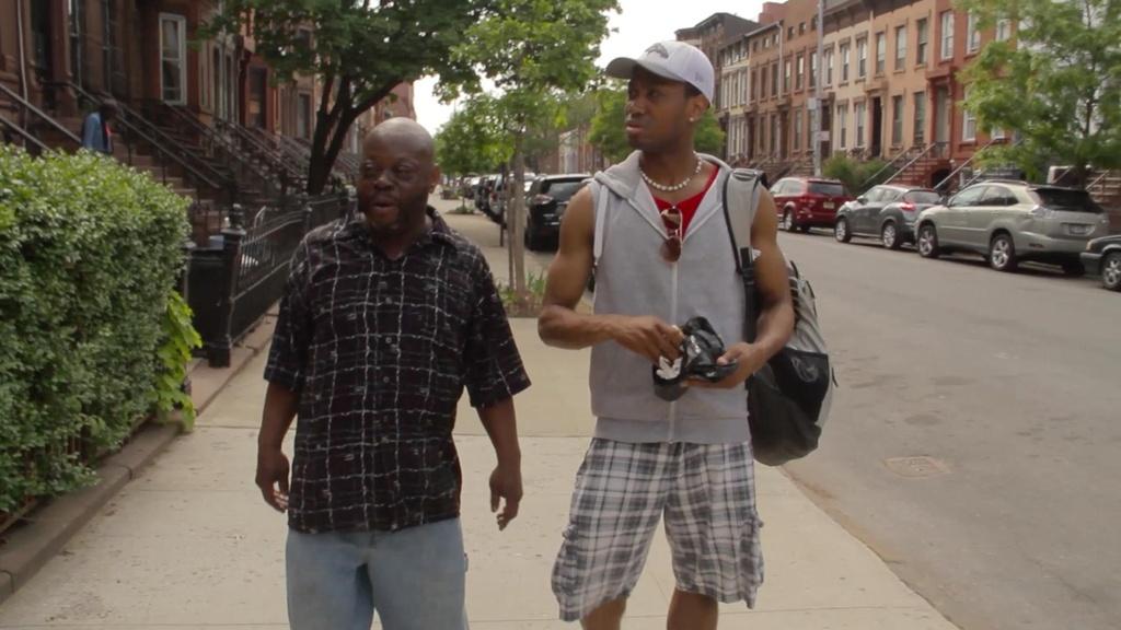 Fredrick Davis revisits the Brooklyn neighborhood where he spent his first four years with his dad.