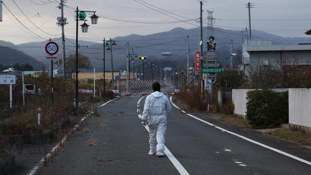 Dr. Derek Muller in Fukushima, Japan.