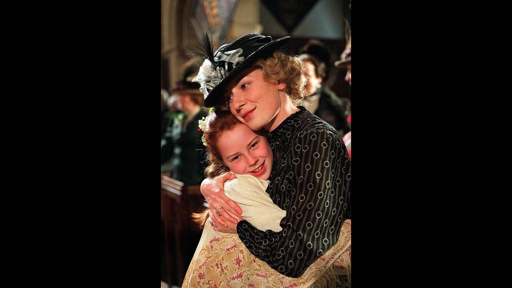 From left: Georgina Terry as Pollyanna and Kate Ashfield as Nancy.