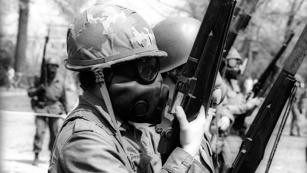 May 4, 1970, a National Guardsman at Kent State.