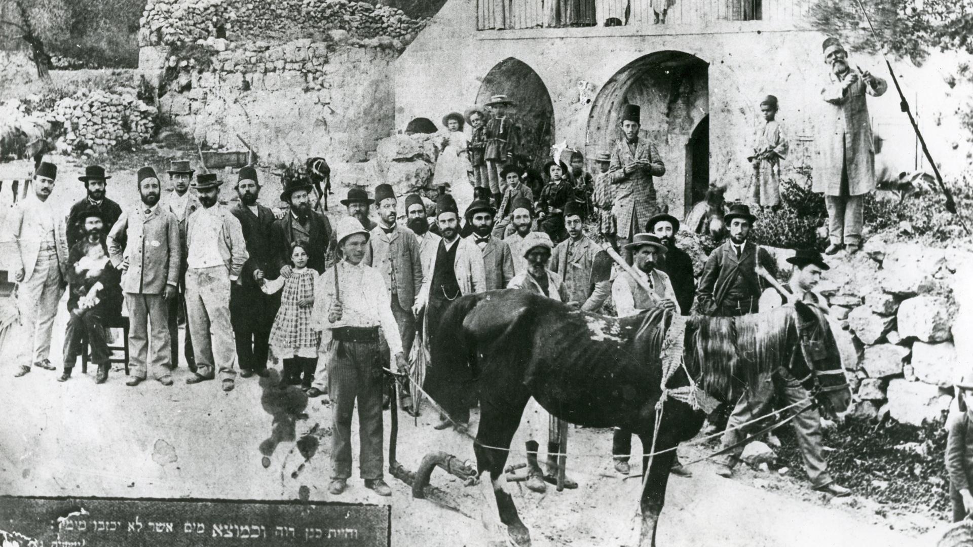 There was a delicate cultural balance between Ottoman Jews, Christians, and Muslims in Palestine.