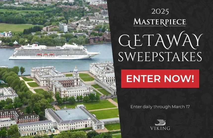 2025 MASTERPIECE Getaway Sweepstakes