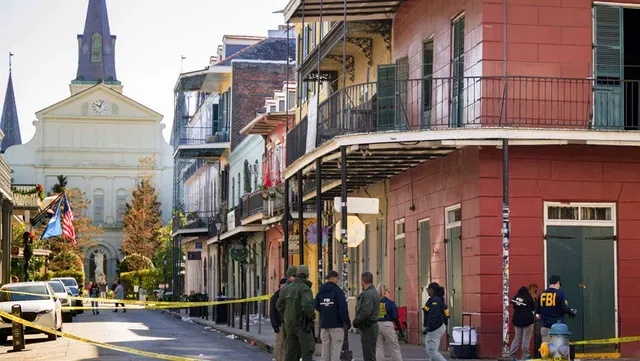 Barriers Were in the Process of Being Replaced in New Orleans