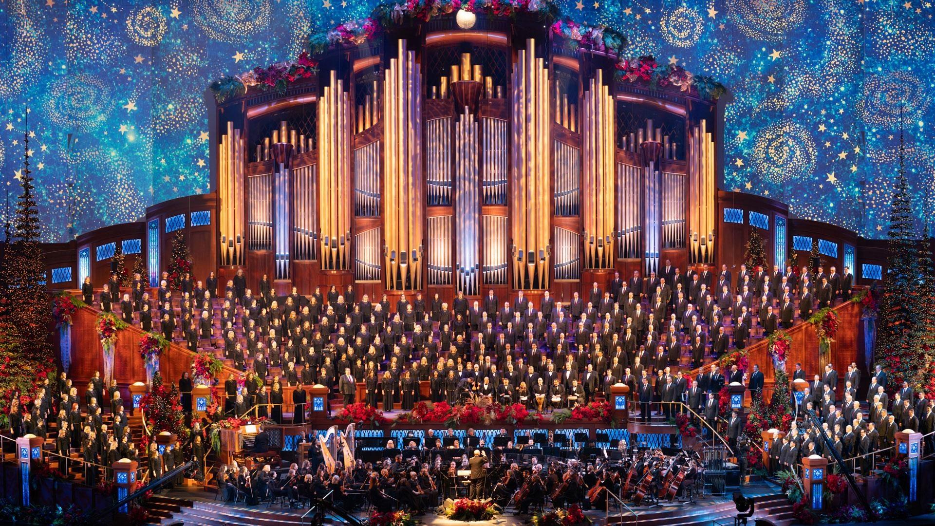 Still from 'Hope of the Season: Christmas with The Tabernacle Choir'