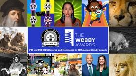 PBS Honored and Nominated in 29th Annual Webby Awards