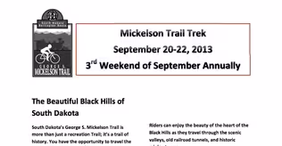 Mickelson Trail Trek