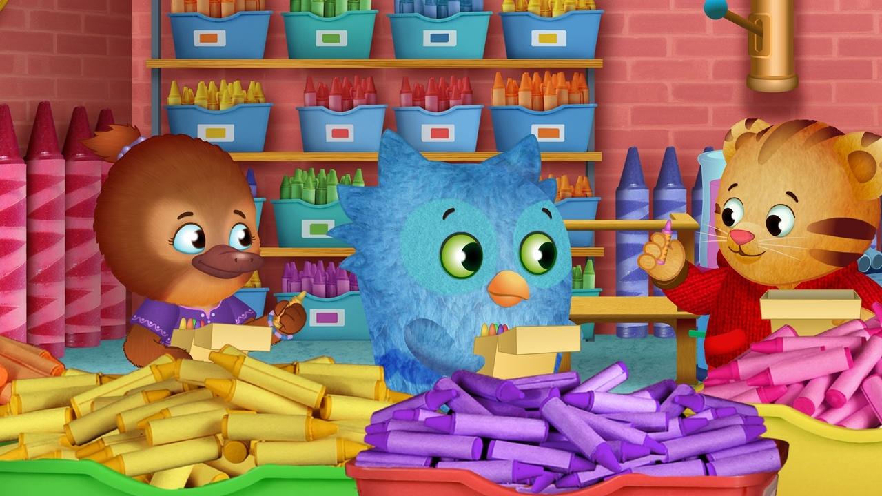 Daniel Tiger's Neighborhood Mad at the Crayon Factory; Mad at School