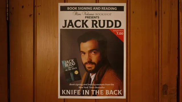 A Real Page Turner poster frame