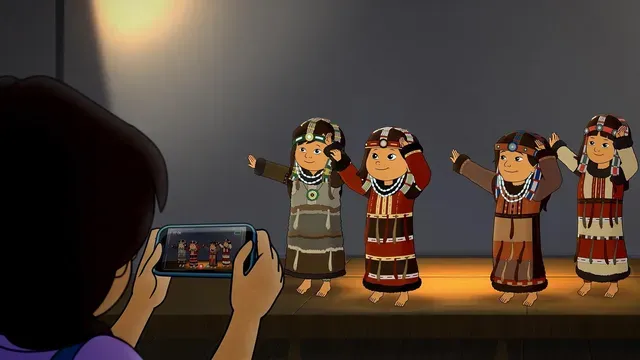 Seal Dance; Snowboarding Qyah Style poster frame