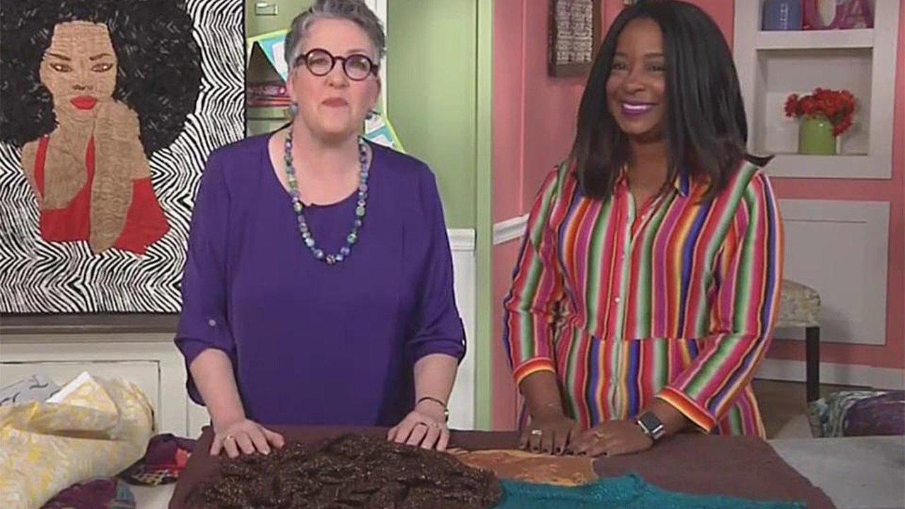 Quilting Arts Terrific Texture On PBS Wisconsin