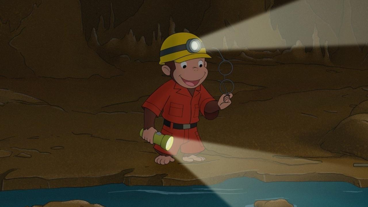 Curious George Spelunkey Monkey; The Dive-In Movie