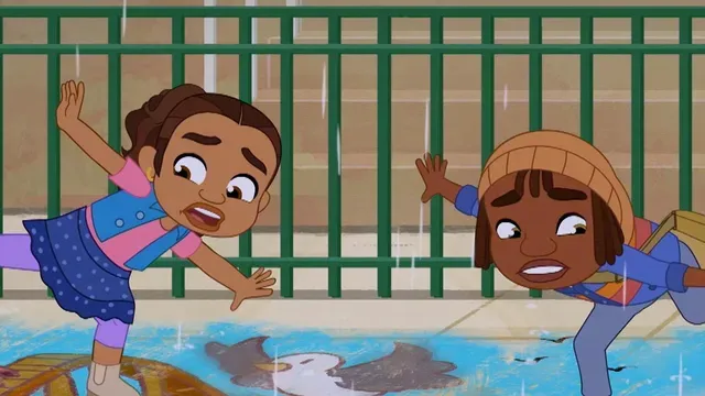 Coqui Quest; Chalk the Block poster frame