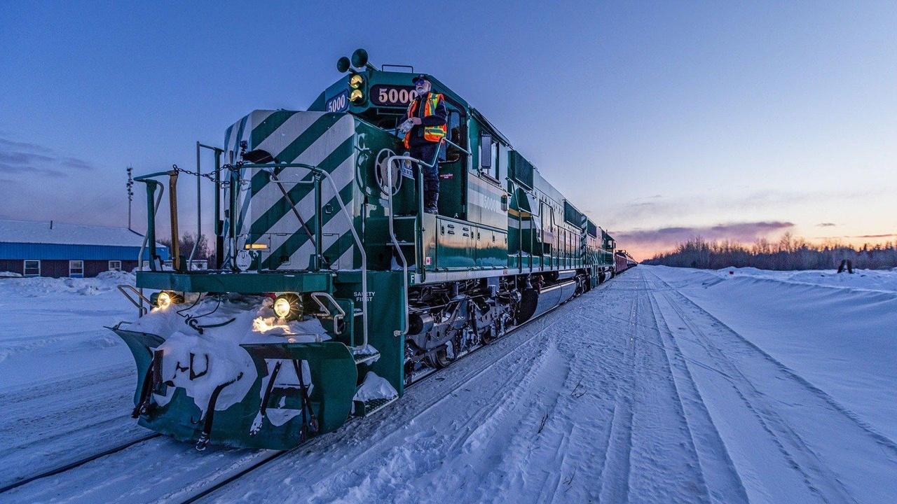 Epic Train Journeys From Above Canada's Journey to the Northern Lights Epic Train Journeys From Above Canada's Journey to the Northern Lights