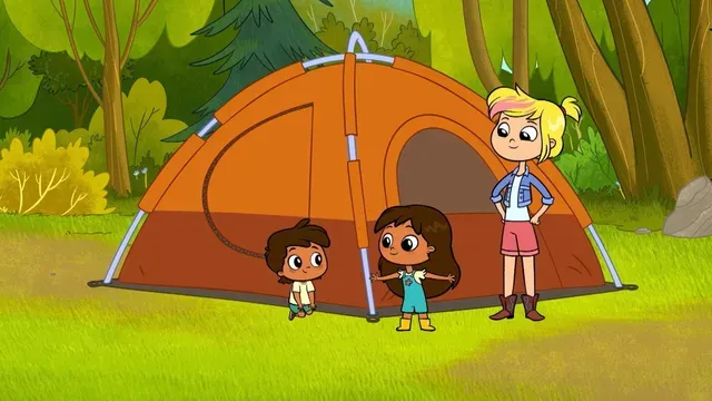 Lights Out Rosie; Rosie Goes Camping poster frame