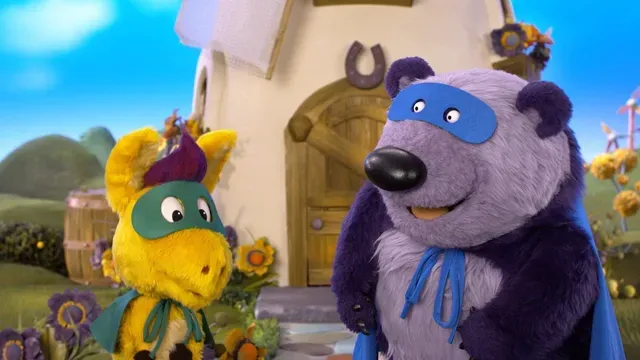 Yodel Bird Sitting; Superhero Squabble poster frame