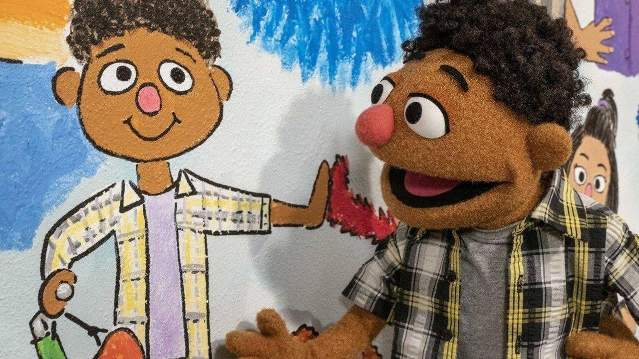 Sesame Street Community Mural On Alabama Public Television