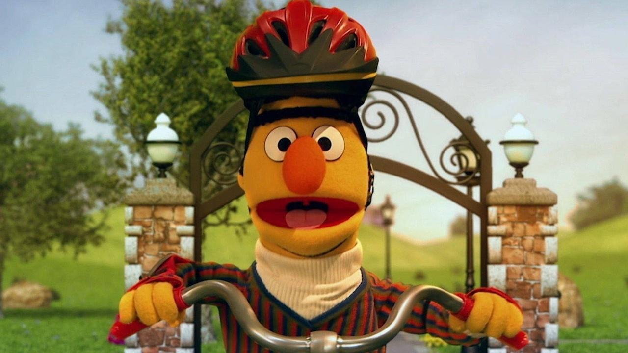 Sesame Street Bert's Bike Time with Luis