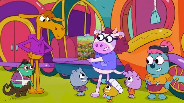 Moo Moo Choo Choo; Lake Bellyflop poster frame