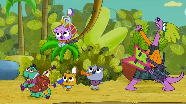 JunJun's Wake-Up Call; Stack 'Em Up poster frame