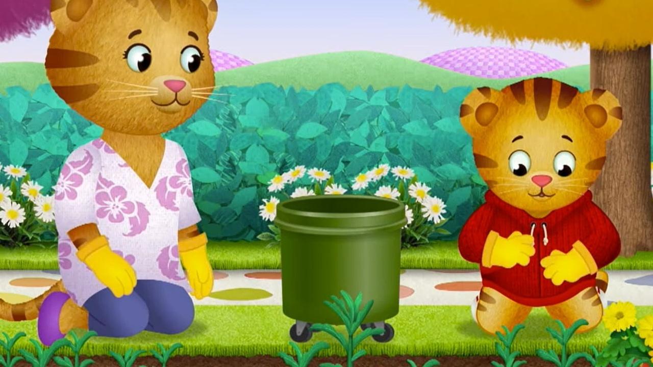 Daniel Tiger's Neighborhood Daniel's Important Job at the Market; Daniel's Important Job at the Enchanted Garden