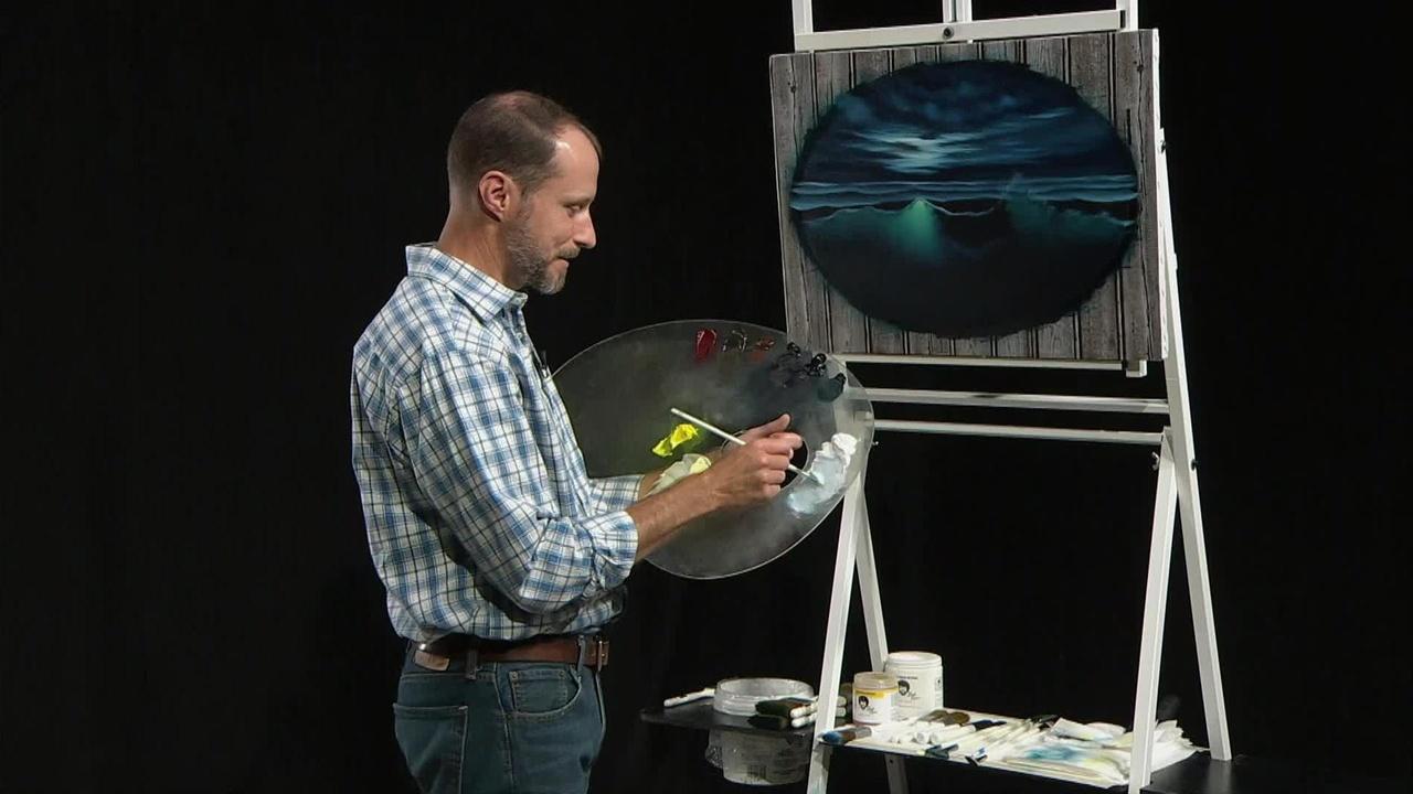 Joy of Painting With Nicholas Hankins: Bob Ross' Unfinished Season Midnight Breaker Joy of Painting With Nicholas Hankins: Bob Ross' Unfinished Season Midnight Breaker