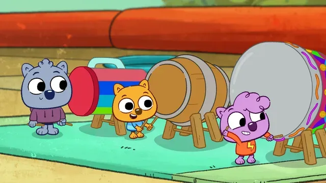 Tricky Tricky Taiko Drum; Toy Swap Flop poster frame