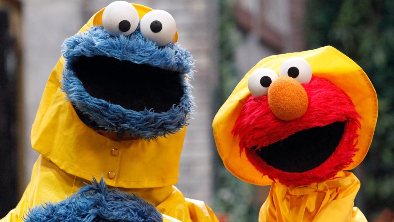 Sesame Street Jumpin' in the Rain