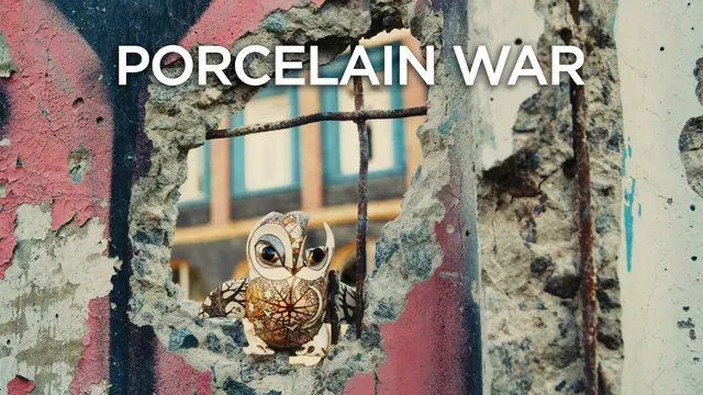 Porcelain War poster frame