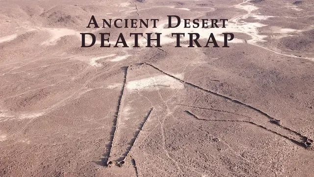 Ancient Desert Death Trap poster frame