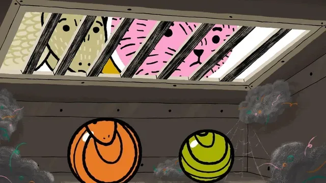 The Green Piece; The FuzzyWorld Book of Records poster frame