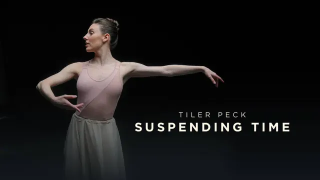 Tiler Peck: Suspending Time poster frame