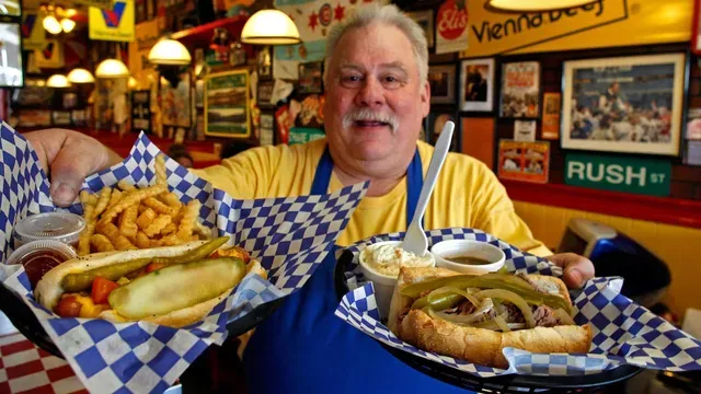 Iconic Foods poster frame