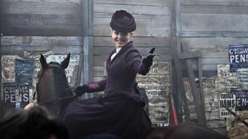 Miss Scarlet on Masterpiece