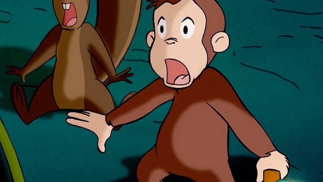 Curious George The Truth About George Burgers; Curious George in the Dark