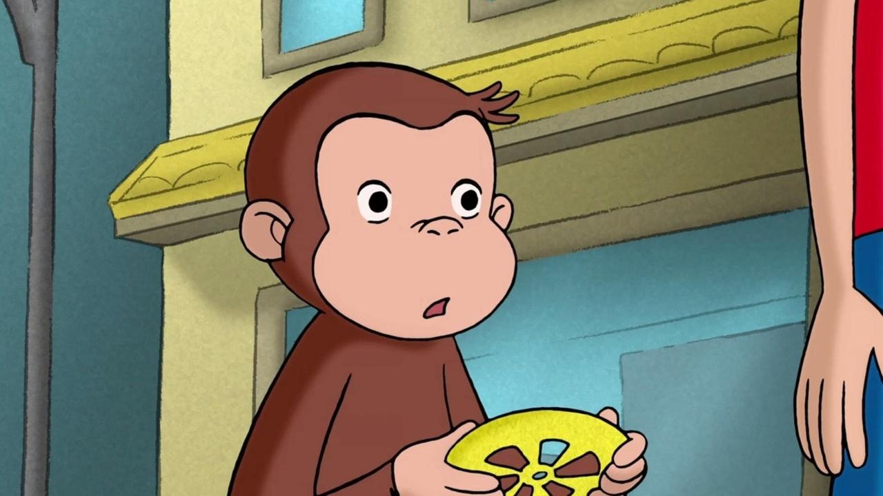 Curious George George Fixes Betsy's Wagon; Curious George Takes a Dive