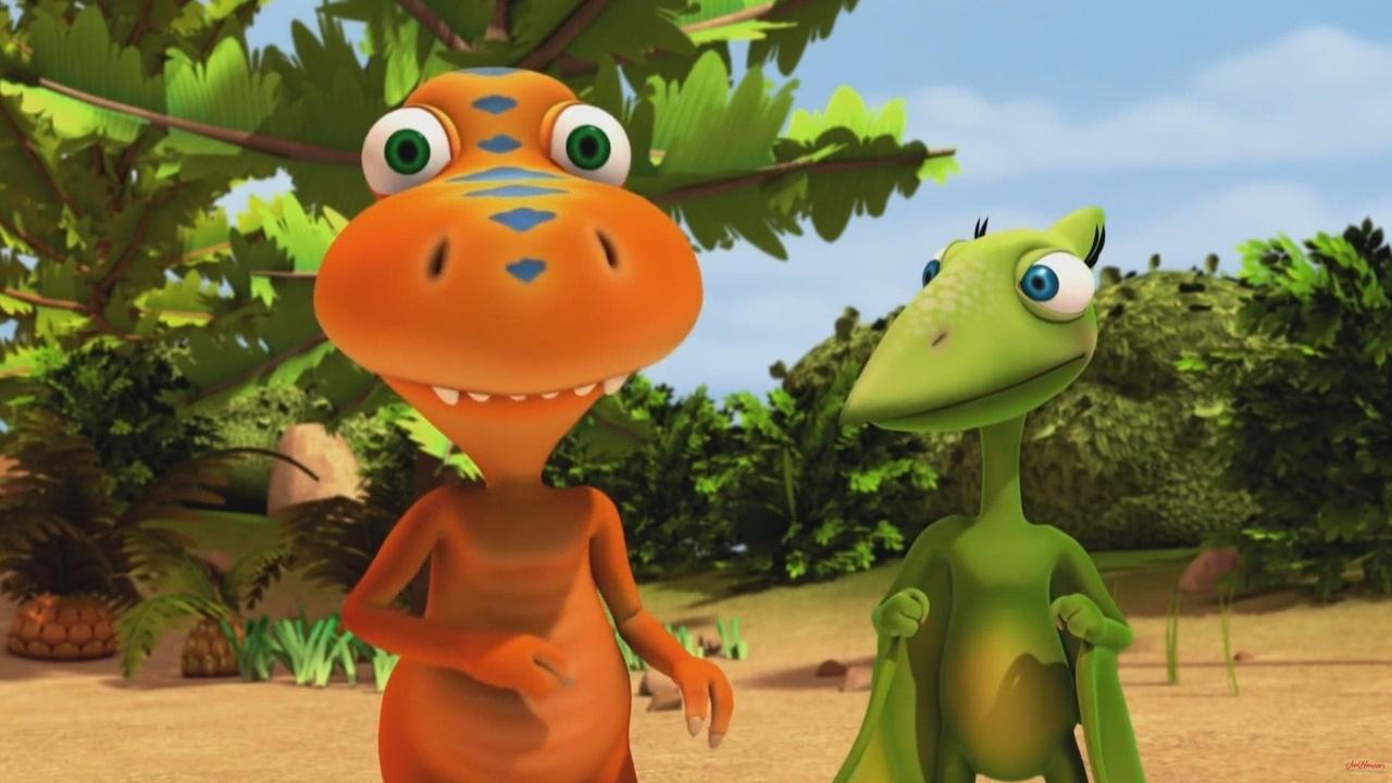 Dinosaur Train Valley of the Stygimolochs; Tiny Loves Fish