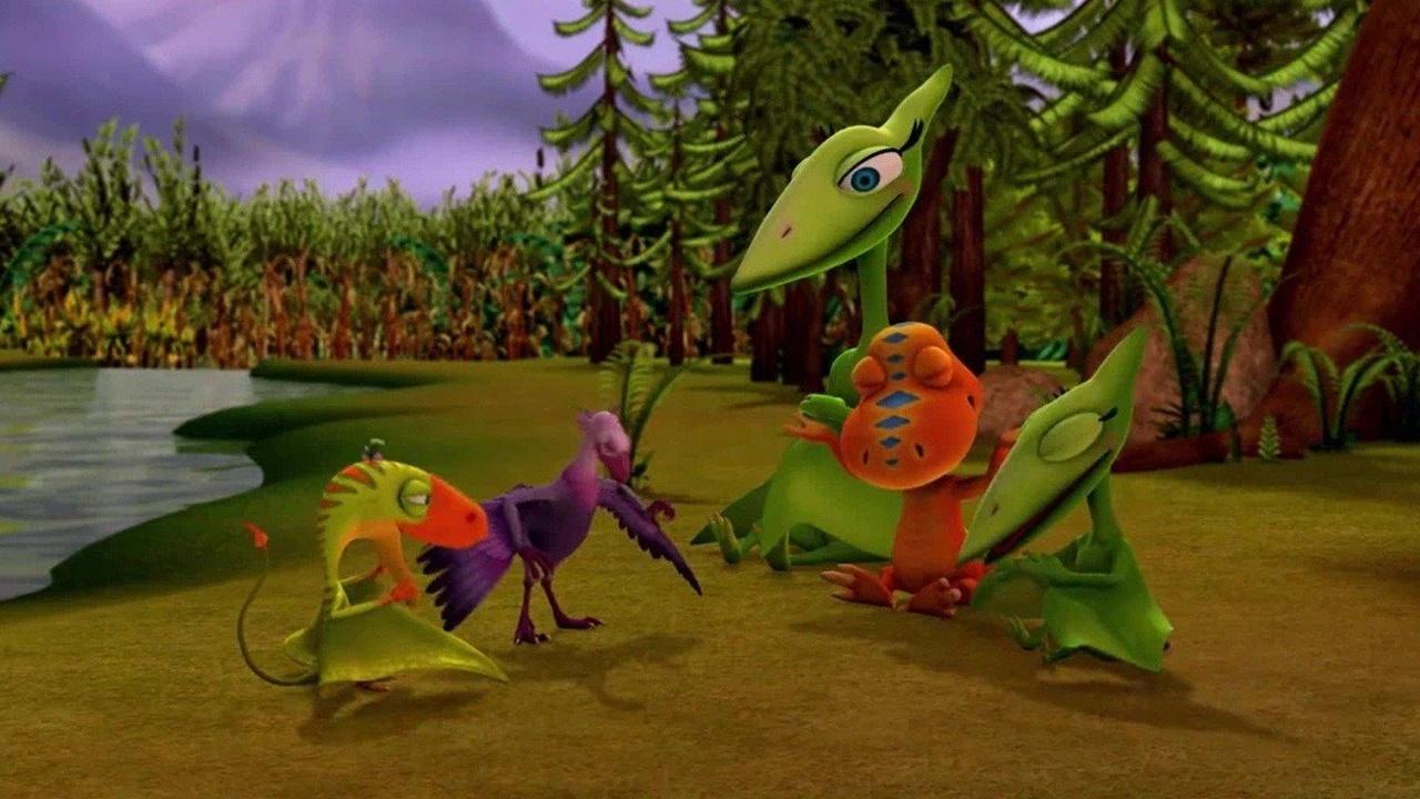 Dinosaur Train The Old Bird; Diamond Don