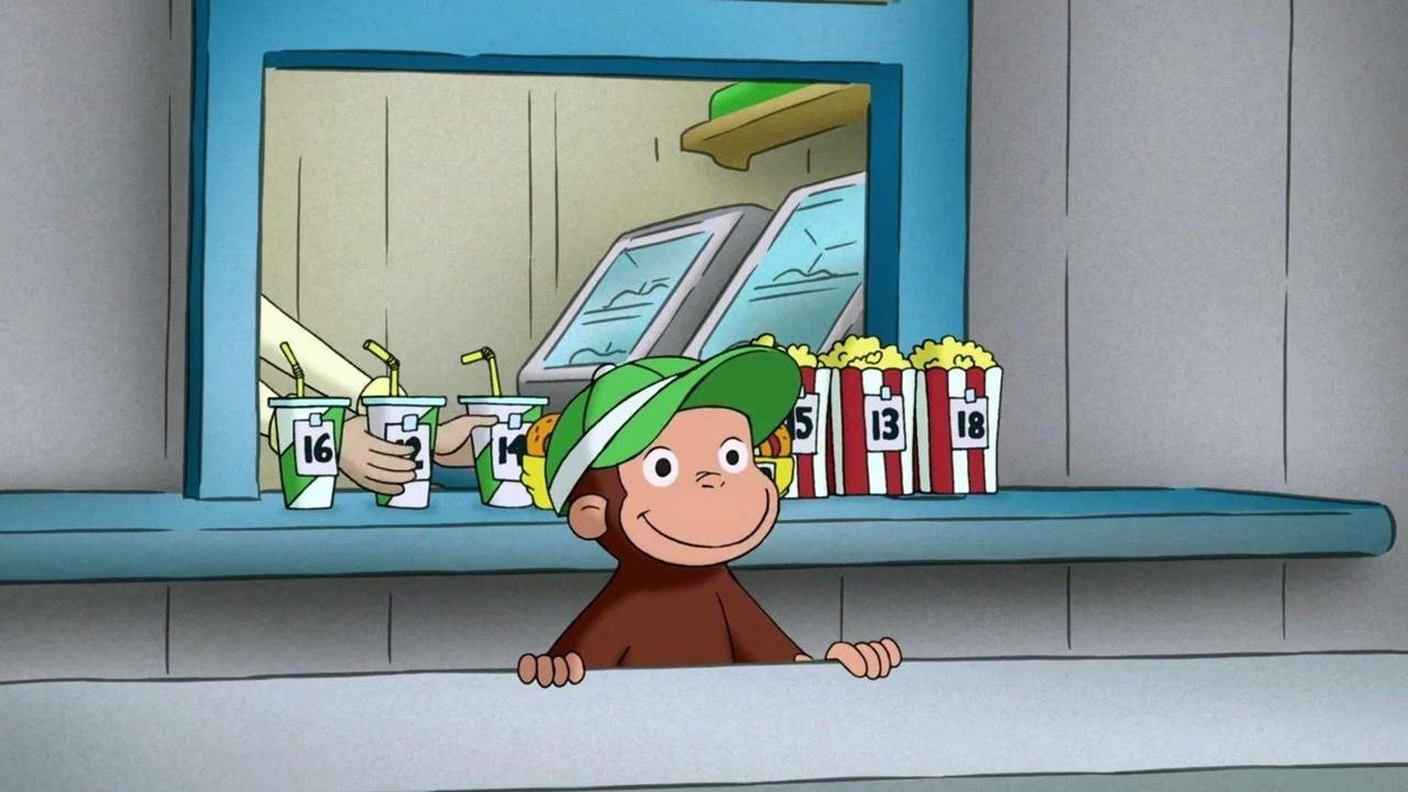 Curious George George's Home Run; Monkey on Ice