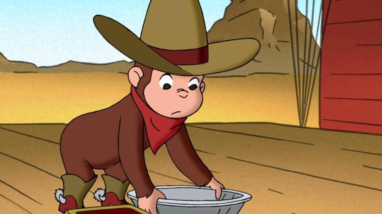 Curious George Go West, Young Monkey; Meet the New Neighbors