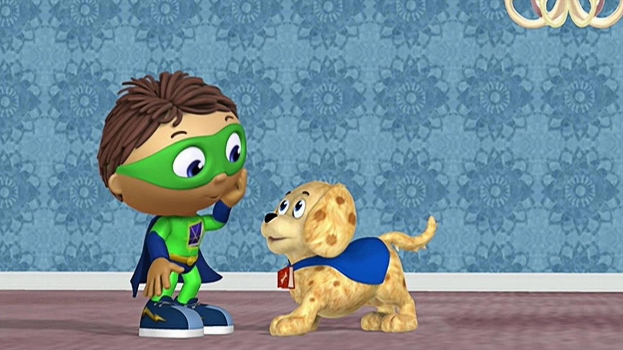 super why woofster finds a home