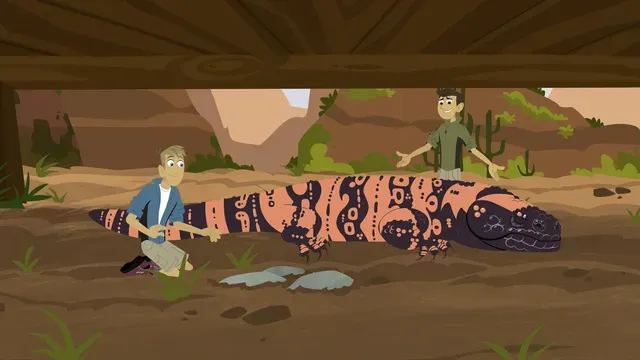 Gila Monster Under My House poster frame