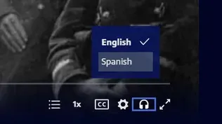 Spanish Audio and Captions Available